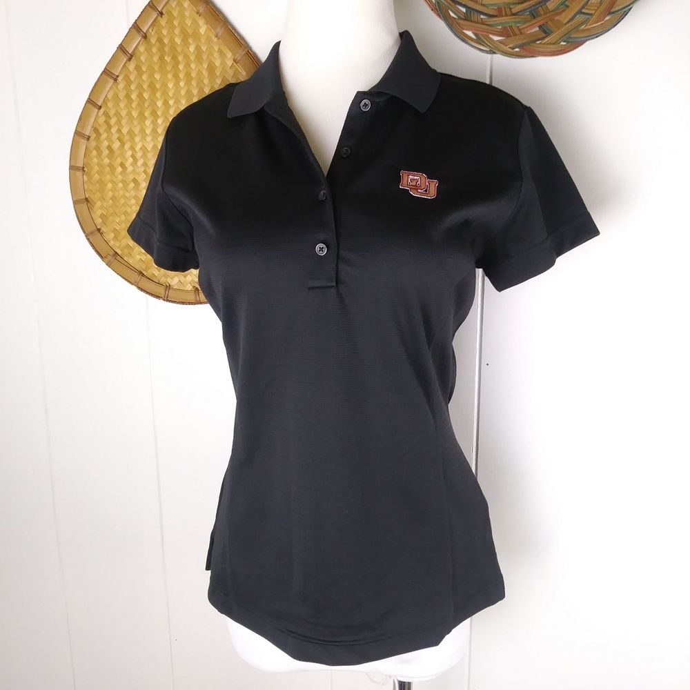 Adidas golf polo Denver University Collegiate EUC